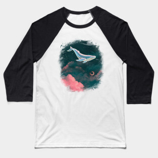 Whale Baseball T-Shirt