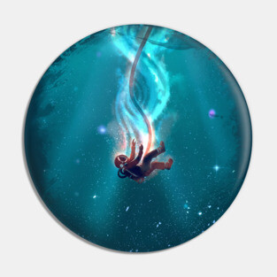 Astronaut Pin