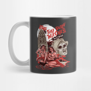 Tiki Surf Witches Want Blood Mug