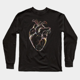Anatomical Heart 3 Long Sleeve T-Shirt