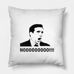 The Office, Michael Scott: "NOOOO!!!" Pillow