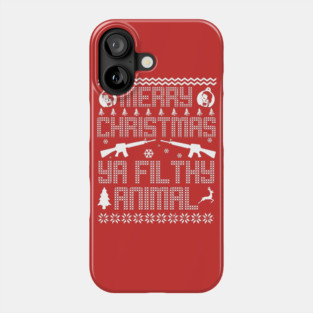 Home Alone Merry Christmas Ya Filthy Animal Phone Case
