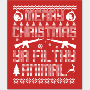 Home Alone Merry Christmas Ya Filthy Animal Posters and Art