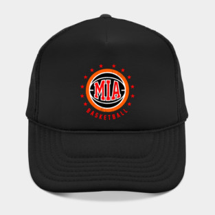 MIA Basketball Vintage Distressed Hat