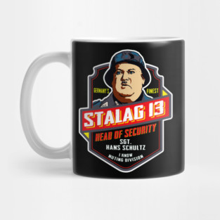 Stalag 13 Sgt. Schultz Head of Security Hogan's Heroes Mug