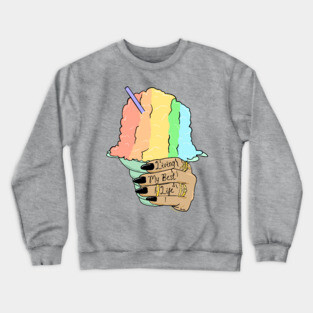 LIVING MY BEST LIFE Crewneck Sweatshirt