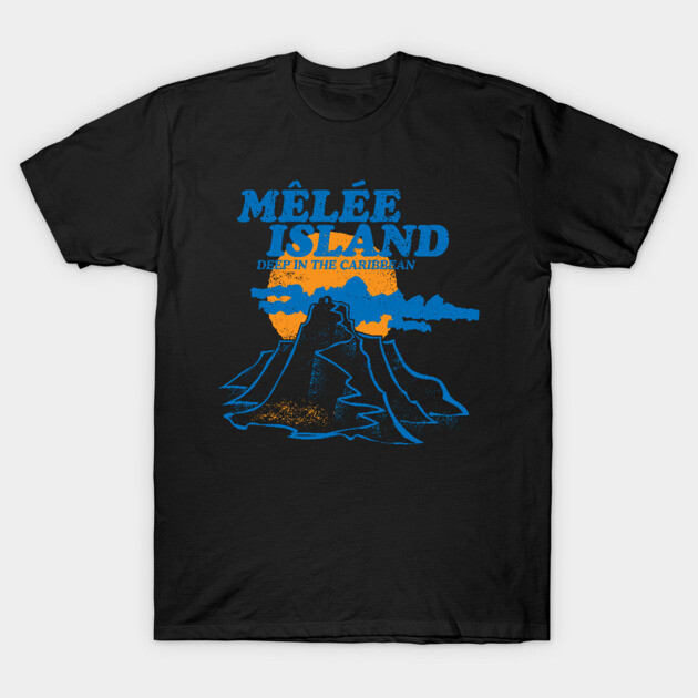 Mêlée Island (Dark Variant) Monkey Island T-Shirt TeePublic
