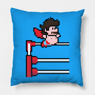 8Bit Nacho Libre Pillow