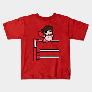 8Bit Nacho Libre Kids T-Shirt