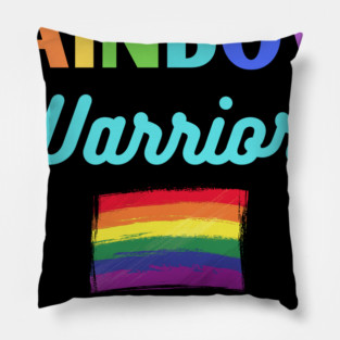 Rainbow Warrior Pillow