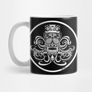 the us navy skeleton kraken ecopop Mug