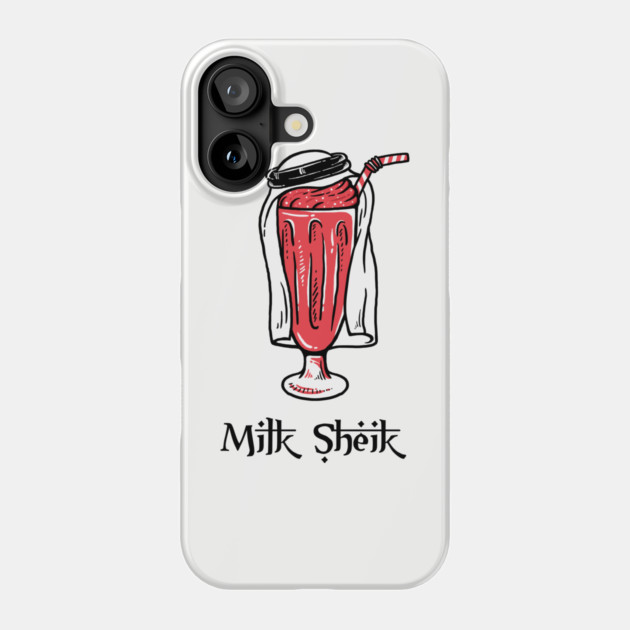 Milk Sheik Phone Case by dumbshirts