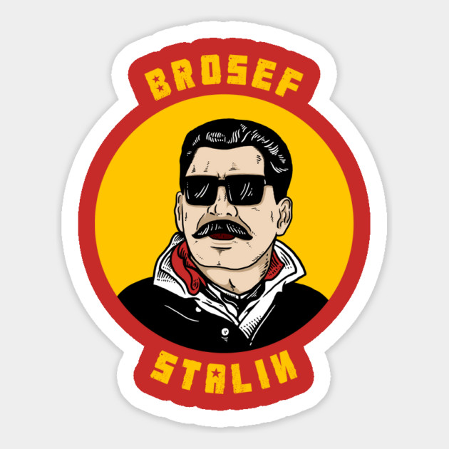 Brosef Stalin Magnet by dumbshirts
