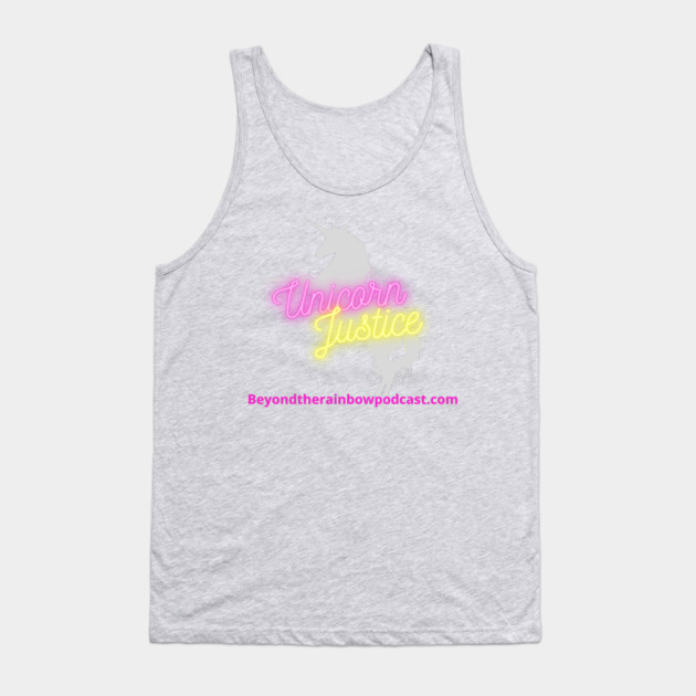Unicorn Justice Tank Top by Rainbowcrimes