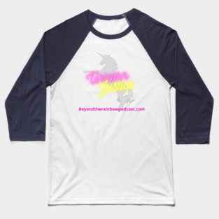 Unicorn Justice Baseball T-Shirt