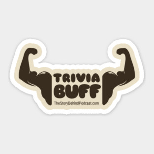 Trivia Buff - Notebook/Mug Sticker