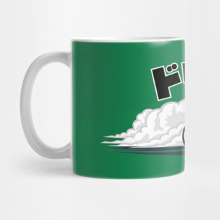 jdm Drifting car in japanese (drifting) Mug