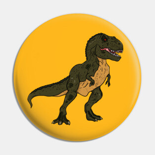 Sharp Tyrannosaurus Pin