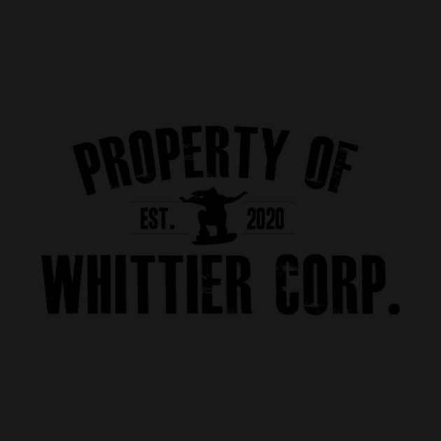 Property of Whittier Corp. (black text) by GZM Podcasts