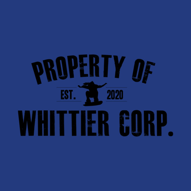 Property of Whittier Corp. (black text) by GZM Podcasts