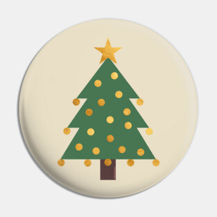 Classic Christmas tree Pin