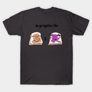 PB & J Peanut Butter and Jelly Lovers T-Shirt