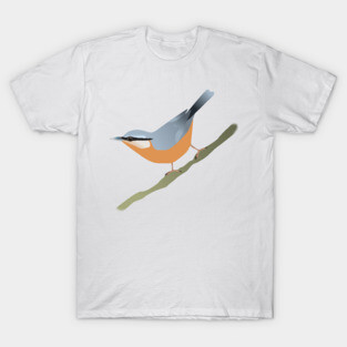 Nuthatch digital T-Shirt