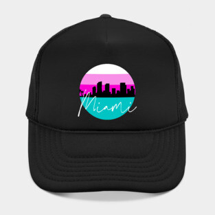Miami Skyline South Beach Hat