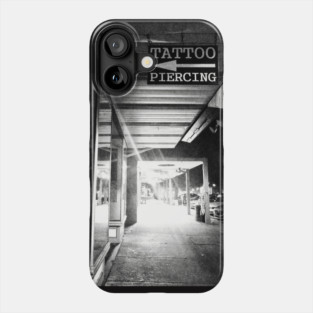 tattoo shop on main street Phone Case