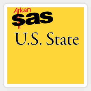 Generic State Shirt Sticker