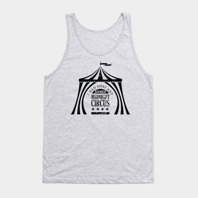 Ran Away with Midnight Circus Black Tank Top by Midnight Circus