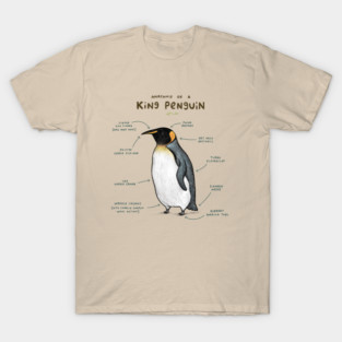 Anatomy of a King Penguin T-Shirt