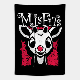 Misfits of Christmas Town: Rudolph the Red-Nosed Reindeer Tapestry