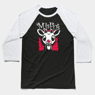 Misfits of Christmas Town: Rudolph the Red-Nosed Reindeer Baseball T-Shirt