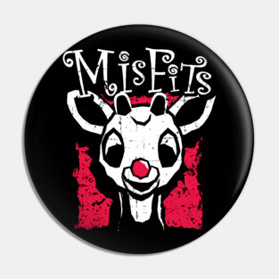 Misfits of Christmas Town: Rudolph the Red-Nosed Reindeer Pin