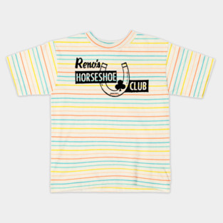 RENO'S HORSESHOE CLUB Kids T-Shirt