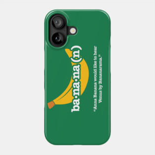 Psych - Banana Phone Case