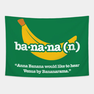Psych - Banana Tapestry