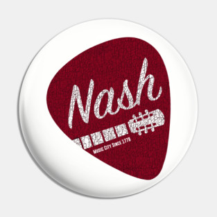 Nashville teeshirt Pin