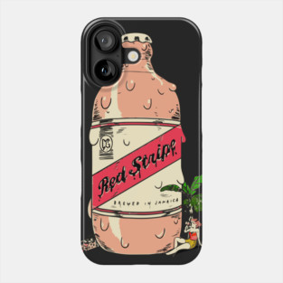 Red Stripe Jamaican Beer Phone Case