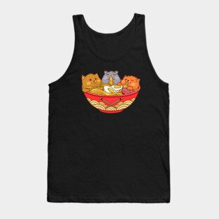 Ramen and cats Tank Top