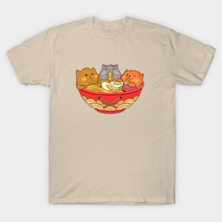 Ramen and cats T-Shirt