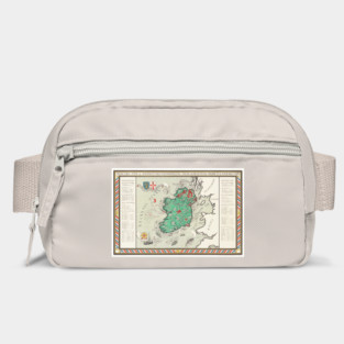 Old Vintage Map of Ireland by MacDonald Gil (1929) Bag