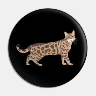 Bengal Cat Pin