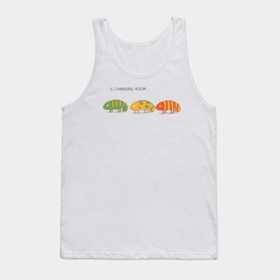 Changing chameleon Tank Top