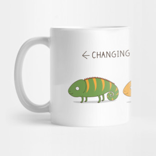 Changing chameleon Mug