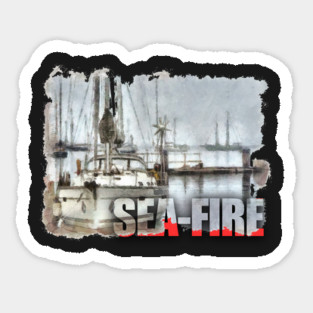 Sea-Fire 2 Sticker