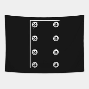 Chef Jacket Buttons Tapestry