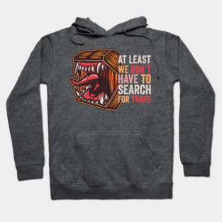 Mimic Chest Monster Tabletop RPG Dungeon Crawl Hoodie