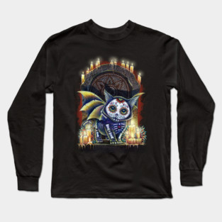 Kitty Of The Dead Long Sleeve T-Shirt